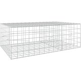 Gabion s žicom debljine 3,5 mm i mrežom 10x10 cm 150x100x50 cm | shoptok.hr