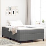 vidaXL Krevet Svjetlosiva Drvo, Tkanina 120 x 190 cm Okvir kreveta Cijene