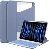 INF 360° vrtljivo stojalo bluetooth tipkovnica etui za redmi pad se 11'' - sivka vijolična, (5000080723) | Shoptok.si
