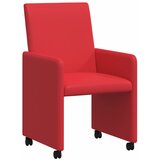  Blagovačke stolice s kotačima 2 pcs Crvena 57 x 66 x 94 cm | shoptok.hr