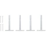 Zidne police s ladicama 2 kom sive 40 x 23 5 x 10 cm MDF | shoptok.hr