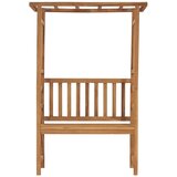  Vrtna klupa s pergolom 115 cm od masivne tikovine | Eponuda.com
