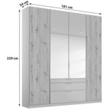 Modern Living Omara S Klasičnimi Vrati Alabama, Barva Hrasta | Shoptok.si