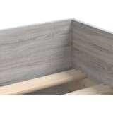  Okvir kreveta s ladicama siva boja hrasta 100 x 200 cm | shoptok.hr