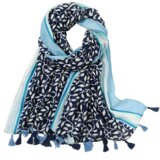 IZMAEL Šal EV-27342 - Modra | Shoptok.si