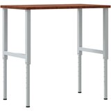  Radni stol tamnosmeđi 100x60x(71 5-98) cm drveni pravokutni | shoptok.hr