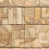 Ormarić s abecedom i 6 ladica 120x35x79 cm masivno drvo manga | shoptok.hr
