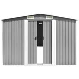 Furnova Vrtna lopa 257x489x181 cm kovinska siva, (21912704) | Shoptok.si