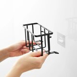 YAMAZAKI Crni metalni držač za deterdžente s postavljanjem bez bušenja Film Hook – | shoptok.hr