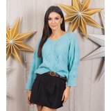 UR/CEO Soft mint long sleeve sweater Rianne Cijene