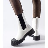 Gemre White classic insulated ankle boots Porcigatone | shoptok.hr
