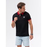 Ombre Men's polo shirt with contrasting elements | shoptok.hr