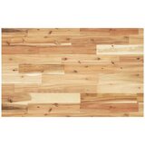 Stolna ploča 140x50x4 cm pravokutna od masivnog drva bagrema | shoptok.hr