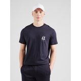 Armani Exchange Majica mornarska / bela | Shoptok.si