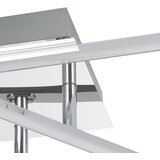 Eglo Lasana 1 plafonjera/1, led, 24w, d500, alu/krom bijela | shoptok.hr