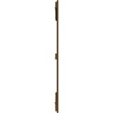  Zidno uzglavlje boja meda 108x3x110 cm masivna borovina | shoptok.hr