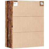 vidaXL Viseći zidni ormarić staro drvo 69,5x32,5x90 cm | shoptok.hr