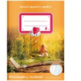 ICO ICO: SÜNI Pravljični zvezek/bralni dnevnik s črtastimi listi A5 12-32 za 4. razred | Shoptok.si