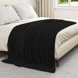  Odeja Črna 200 x 150 cm Flis, (5000288090) | Shoptok.si