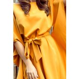 Numoco Women's dress with waist tie | shoptok.hr