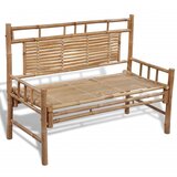 vidaXL Vrtna klop 120 cm bambus, (20804367) Cene