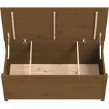  Kutija za pohranu boja meda 110x50x45,5 cm od masivne borovine | shoptok.hr