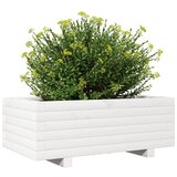  Vrtna sadilica bijela 70 x 40 x 26,5 cm od masivne borovine | shoptok.hr