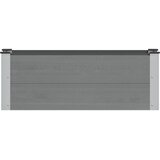  Povišena vrtna gredica Siva 100 x 30 x 36 cm | Eponuda.ba