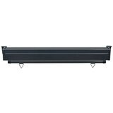 vidaXL Balkonska bočna tenda 125 x 250 cm crna | shoptok.hr