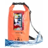 vodootporna torba za mobitel i stvari, 10 l, narančasta