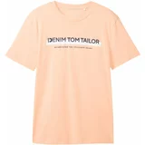 Tom Tailor Majica breskev / črna / bela