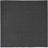  Tepih ORIZ Crni mrežasti uzorak 240 x 240 cm 100% poliester - Crni mrežasti uzorak 240 x 240 cm | shoptok.hr