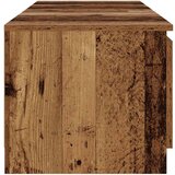 TV ormarić LED boja drva 140x40x35 5 cm konstruirano drvo | shoptok.hr