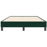 Box Spring krevet bez madraca tamnozeleni 120x210 cm samt | Eponuda.com