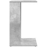  Stranska miza Betonsko siva 40 x 38 x 62,5 cm Konstruiran les, (5000201787) | Shoptok.si