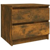  Noćni ormarić boja hrasta 50 x 39 x 43,5 cm konstruirano drvo | shoptok.hr