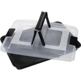 Inspiration baking tray 42 x 29 cm with transport cover
