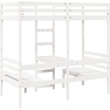  Okvir kreveta na kat sa stolom i stolicama 90x190 cm borovina | shoptok.hr