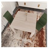 Hanah home Trpezarijski sto 90x78x80cm Hrast | Eponuda.ba