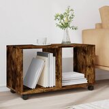 Pokretni ormarić boja hrasta 72x33x42,5 cm konstruirano drvo | shoptok.hr