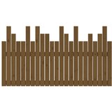  Uzglavlje za krevet boja meda 146,5x3x80 cm masivna borovina | Eponuda.com