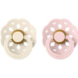Bibs Boheme Natural Rubber Size 1: 0+ months duda Ivory / Blossom 2 kom Cijene