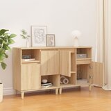  Komoda 2 kom boja hrasta sonome 60x35x70 cm konstruirano drvo | Eponuda.com