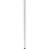WALTECO Postolje za namještaj (D x Š x V: 3 x 3 x 70 cm, Ø x V: 3 x 70 cm, Nosivost: 50 kg, Čelik, Bijela) | shoptok.hr