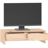  Stalak za monitor 50 x 27 x 15 cm od masivne borovine | shoptok.hr
