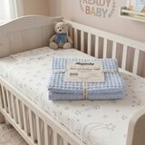 Ready Bebi Prekrivač Vafl - Plavi Cene