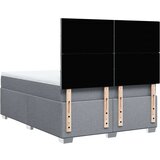  Krevet box spring s madracem svjetlosivi 140x200 cm od tkanine | shoptok.hr