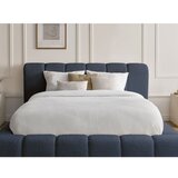 Bobochic Paris Temno modra oblazinjena zakonska postelja s prostorom za shranjevanje z letvenim dnom 180x200 cm Denali – | Shoptok.si