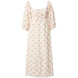 Notes Du Nord Obleka 'Filippa' roza / rosé / off-bela | Shoptok.si