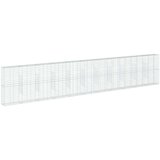 vidaXL Gabionska košara s poklopcem 1100x50x200 cm pocinčano željezo | shoptok.hr